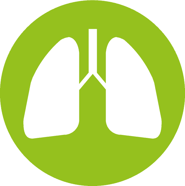 Lung circle vector Lung circle vector