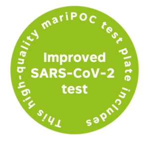 Improved SARS test sticker Improved SARS test sticker